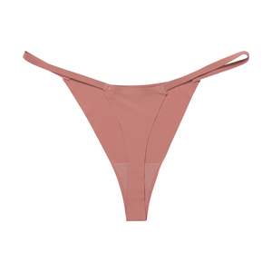 Seamless Thongs for Women No Show Thong Underwear Breathable G-<b>String</b> Thong Panties for Ladies Spandex / Polyester Blend Custom - Product Image 4