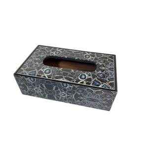 Caja de servilletas de madera ecológica más vendida, decoración rectangular para servilletas, pieza decorativa para mesa de comedor - Product Image 1