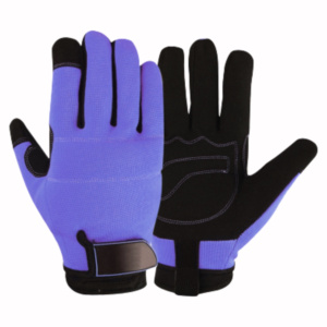 ถุงมือทำงานหนังสังเคราะห์ Amara แบบหนาพิเศษ ถุงมือเพื่อความปลอดภัยในการทำงานที่เสริมความแข็งแรง พร้อมป้องกันแรงกระแทกที่มือและแขน - Product Image 5