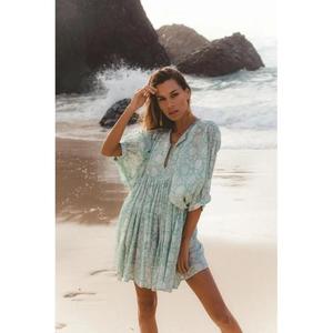 เสื้อผ้าฝ้ายทำมือคุณภาพสูง คอทรงโอ คอวี สายเดี่ยวแบบสปาเก็ตตี้  รักษ์โลก สไตล์ชายหาด ผ้าฝ้ายระบายอากาศได้ดี - Product Image 3