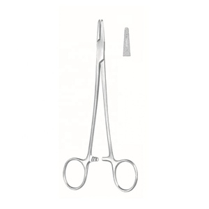 Porte-aiguille Mayo Hegar Premium 16 cm - Acier inoxydable de qualité chirurgicale, manche doré TC, autoclavable, haute adhérence - Certifié ISO13485 CE - Product Image 5