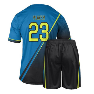 Ropa Deportiva Transpirable, Diseño Personalizado con Transferencia de Calor, Camiseta de Fútbol de Manga Corta, Uniformes de Fútbol Unisex, 100% Poliéster, Impermeable - Product Image 2