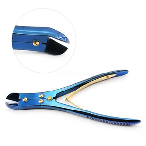 Coupe-fil chirurgical orthopédique manuel à double action en carbure de tungstène, instrument de coupe composé pour usage hospitalier et clinique - Product Image 1