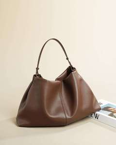 Bolso Tote de Cuero Genuino para Mujer, con Textura Granulada, Convertible a Bandolera y de Hombro, de Gran Capacidad, para Viaje - Product Image 2
