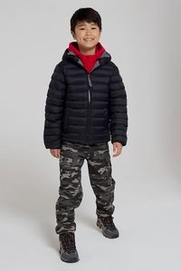 Chaqueta de Plumón Ligera para Hombre, Cortavientos, con Capucha, para Invierno, con Relleno 100% Plumón, Diseño Plegable, Bolsa de Almacenamiento, Marca Personalizable - Product Image 4