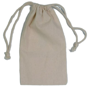 Sac à cordon en coton biologique 100% - Sac en toile moyen écologique réutilisable - Sac cadeau recyclable pour une utilisation promotionnelle - Product Image 1