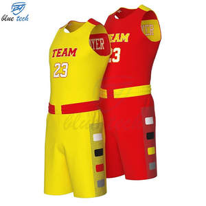Uniformes de Baloncesto Personalizados de Alta Calidad, Transpirables, Tallas Grandes, sin Mangas, Venta al Por Mayor, Camisetas de Baloncesto OEM Personalizadas - Product Image 1