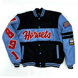 Fabricant de vestes universitaires, veste pull universitaire personnalisée, maillot de football pour hommes, veste de baseball vierge pour hommes en gros - Product Image 1