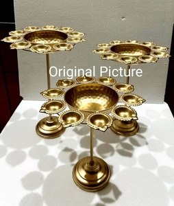 Diya Design Urli Bowl With Stand for Floating Flowers Festive Home Decor - Product Image 2