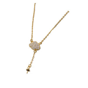 Collar con Colgante de Nube de Plata S925 para Mujer, Versátil, con Cadena de 7-13 cm y Accesorios de Cadena de Perlas DIY, Moderno, Modelo 291 - Product Image 3