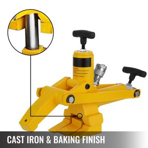 Pompa Idraulica a Pedale da 10.000 PSI per Smontagomme, Strumento per Riparazione Pneumatici Commerciali di Trattori e Camion, con Piedini a Artiglio - Product Image 2