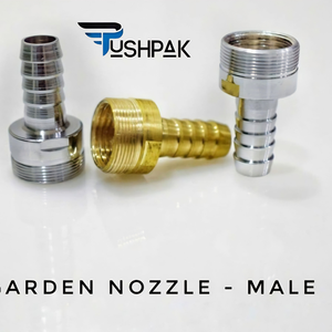 Raccord hexagonal mâle forgé, garantie 3 ans, connecteur de forme égale plaqué zinc haute pression pour raccordement de pipeline - Product Image 1
