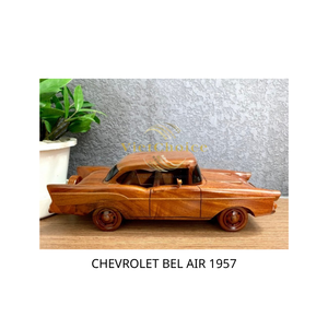 Coche Decorativo 100% de Madera de Palisandro de la India |   Vietchoice Hecho a Mano |   Acabado Pulido de PU Duradero |   Hecho en Vietnam |   Mejor Precio - Product Image 5