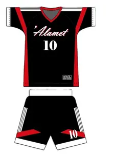 Uniforme de volley-ball par Sublimation sur mesure pour hommes, tenue d'équipe, t-shirt à manches courtes, maillot de badminton, chemises