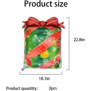 Palloncini a Tema Natalizio, Palloncini in Foil per Regali di Natale e Compleanno, Forniture per Feste di Qualità - Product Image 2