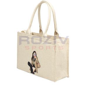 Sacs fourre-tout en toile 100 % coton de haute qualité en gros, avec fermeture à cordon, imprimés sur mesure, couleurs et tailles personnalisables - Product Image 5