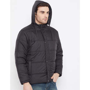 Chaqueta para hombre, estilo moderno, de fábrica, chaqueta acolchada de secado rápido, transpirable, con estampado personalizado, chaqueta acolchada con cremallera. - Product Image 3