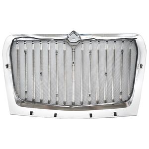Grille chromée pour camions International LT625 2018+ avec moustiquaire et placage chrome inclus – Pièce de carrosserie de camion - Product Image 2