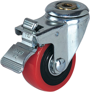 Swivel Nylon <b>Furniture</b> <b>Caster</b> with Brake - Product Image 1