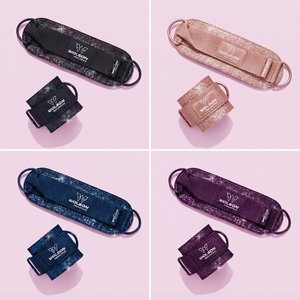 สายรัดข้อเท้าแบบพกพาสำหรับออกกำลังกาย ยี่ห้อวอลสัน อินดัสทรี ผลิตจากโพลีเอสเตอร์เนื้อนุ่ม พร้อมตัวล็อคแบบตะขอและห่วง รับน้ำหนักได้ 15 ปอนด์ สำหรับการฝึกเตะกลับ งอขา และบริหารกล้ามเนื้อก้น - Product Image 5
