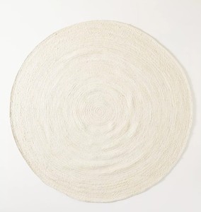 100% Natural Jute Hemp Braided ova <b>Rug</b> Handmade Eco Friendly Boho Area Carpet for Living Room Handmade Jute Braided Round <b>Rug</b> - Product Image 4