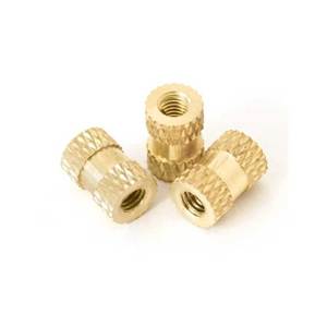 Reliable Brass Plastic Moulding <b>Inserts</b> for Screws, Bolts and <b>Threaded</b> Fastening Solutions High Strength Industrial Use - Product Image 3