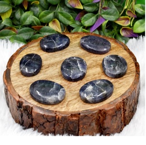 Piedra de iolita natural pulida, cristal curativo de iolita para Reiki, meditación, decoración energética, decoración del hogar al por mayor - Product Image 3
