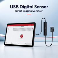 Ensemble complet d'appareil de radiographie dentaire portable, unité de radiographie vétérinaire pour animaux de compagnie avec capteur RVG et ordinateur tablette