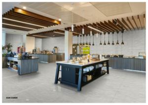 Azulejos de porcelana de diseño exclusivo 60X120CM 600X1200MM 24X48 Acabado brillante Formato grande Superficie elegante para interiores de alta gama - Product Image 2