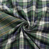Tela de Sarga 100% Algodón con Estampado a Cuadros Teñidos con Hilo, Nueva Moda Directo de Fábrica, para Camisas y Faldas de Niños, Estilo Franela