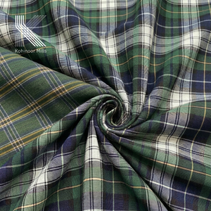 Factory-Direct New Fashion Yarn-Dyed Plaids Check 100% Cotton Twill Fabric for Boys Shirts and Skirts Flannel Style - Product Image 6