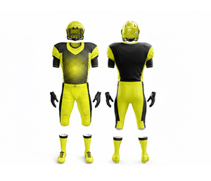 Maillots de football américain haut de gamme, uniformes personnalisés pour équipes, vente en gros, kit de football d'équipe |   Vêtements de sport en polyester respirant - Product Image 6