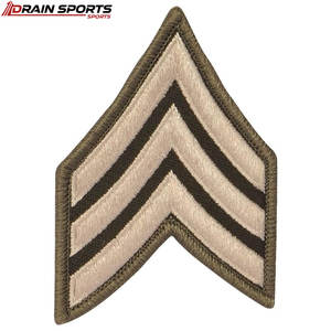 Écussons de grade uniforme brodés de haute qualité en stock – Écussons de grade uniforme brodés - Product Image 2