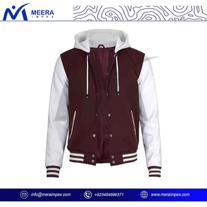 Factory-Made Casual Winter <b>Jacket</b> for <b>Men</b> High Quality Customized Zipper Canvas <b>Long</b> Sleeves Hooded Collar Breathable Windproof - Product Image 2