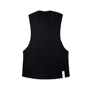 Custom <b>Men</b> <b>Gym</b> Wear Cotton Muscle Tank Top Sleeveless Low Cut Side Drop Armhole Bodybuilding Fitness <b>Vest</b> Workout Tanktop - Product Image 5