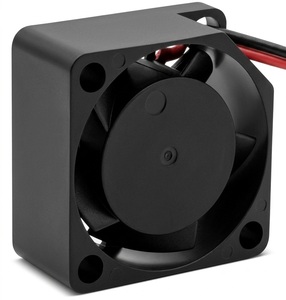 Ventilateur de refroidissement DC D2010-FF 20*10mm 5V 12V en plastique noir à roulement à manchon longue durée pour drone et projecteur - Product Image 1