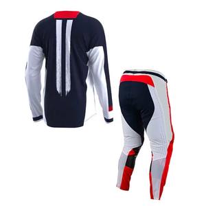 Ensemble de combinaison de motocross sur mesure pour homme (Maillot + Pantalon) en Spandex/Polyester, grande taille, vêtements de sport pour moto tout-terrain et VTT 2026 - Product Image 4