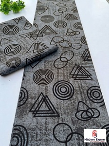 High Quality Rib Batik Brocade Medium <b>Weight</b> African Wax Print Ankara Cotton <b>Fabric</b> Custom Manufacturing OEM ODM Apparel Textile - Product Image 4