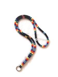 Stylish Bohemian Beaded ID Card <b>Lanyard</b> Neck Strap Handmade Badge Holder Rope for Daily Use At Budget Friendly - Product Image 3
