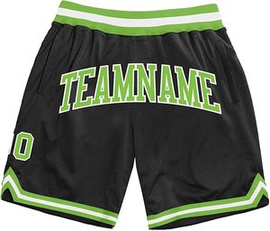 Shorts de basketball d'été pour hommes 2026, motif uni, maille respirante, grandes tailles, logo brodé personnalisable, impression par sublimation - Product Image 5