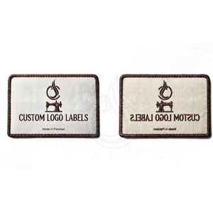 Étiquettes tissées personnalisables imprimées de haute qualité pour vêtements, chemises, sweats à capuche, vestes, sacs, uniformes, vêtements de mode, lavables - Product Image 5