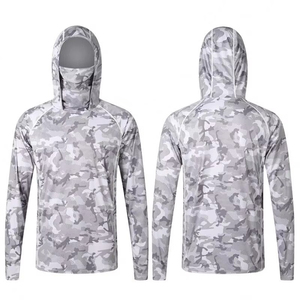 Camisetas de Pesca Transpirables de Moda para Hombre, de Spandex y Poliéster, Manga Larga, UPF50+, Sudaderas con Capucha, Jersey de Pesca Sublimado, Camisetas para Senderismo y Pesca - Product Image 5