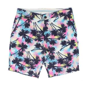 Ropa de playa de verano informal Diseño de patrón de marca personalizado Servicio ODM Bermudas Pantalones cortos Hombres Estampado floral Malla de algodón Proveedor de Bangladesh - Product Image 4