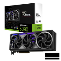 Sistem Pendingin Tiga Kipas Casing Rangka Shell Desktop GPU Heatsink Radiator Pendingin Kartu Grafis PC Gaming