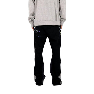New Style Outdoor Men Casual Wear Loose Pants Men's Trousers Best Price Men latest fashion Flared Cotton <b>Material</b> washed Trouser - Product Image 6