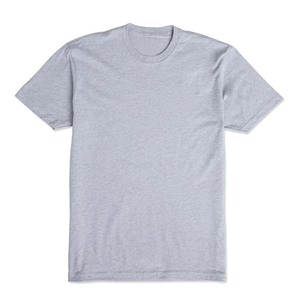 T-shirts de sport pour hommes en couleur unie personnalisée - Respirants, séchage rapide, coupe régulière, polyester/coton - Product Image 6