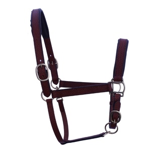 Harnais de cheval en cuir de qualité supérieure, réglable, rembourré, durable, harnais western robuste, doux et confortable, têtière pour cheval - Product Image 2