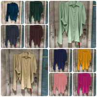 Ensemble de caftan en coton rayonne importé à la mode et taille libre Kurtis convient jusqu'à XL et XXL, parfait pour les looks chic et décontractés