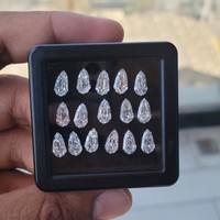 Avina Jewels Diamants de laboratoire certifiés IGI, taille poire |   Diamants polis à taille brillante pour la fabrication de bijoux