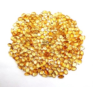 Natural <b>Citrine</b> Oval Cut Loose Gemstones 3x5MM Faceted Calibrated <b>Citrine</b> Stone Wholesale Price Bulk For Jewelry Making Supplies - Product Image 5
